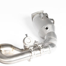 Load image into Gallery viewer, TITANIUM VALVED RACE PIPE (HEAT SHIELDED RACE CATS)