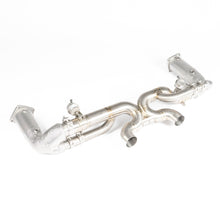 Load image into Gallery viewer, TITANIUM VALVED RACE PIPE (HEAT SHIELDED CAT DELETE)