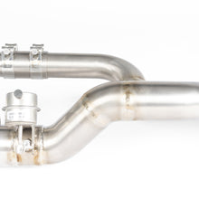 Load image into Gallery viewer, TITANIUM VALVED RACE PIPE (HEAT SHIELDED CAT DELETE)