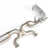 Load image into Gallery viewer, TITANIUM VALVED RACE PIPE (HEAT SHIELDED CAT DELETE)