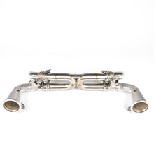 Load image into Gallery viewer, Porsche 911 (2019-2025) 992 JCR Titanium Race Pipe (VALVED / HEAT SHIELDED CAT DELETES)
