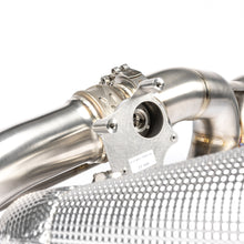 Load image into Gallery viewer, Porsche 911 (2019-2025) 992 JCR Titanium Race Pipe (VALVED / HEAT SHIELDED CAT DELETES)