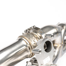 Load image into Gallery viewer, Porsche 911 (2019-2025) 992 JCR Titanium Race Pipe (VALVED / HEAT SHIELDED CAT DELETES)