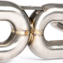 Load image into Gallery viewer, Porsche 911 (2019-2025) 992 JCR Titanium Race Pipe (VALVED / HEAT SHIELDED CAT DELETES)