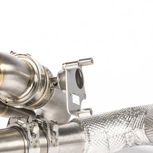 Load image into Gallery viewer, Porsche 911 (2019-2025) 992 JCR Titanium Race Pipe (VALVED / HEAT SHIELDED CAT DELETES)