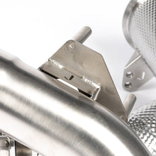 Load image into Gallery viewer, Porsche 911 (2019-2025) 992 JCR Titanium Race Pipe (SILENCED / HEAT SHIELDED CAT DELETES)