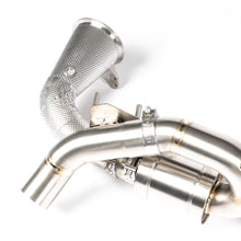 Load image into Gallery viewer, Porsche 911 (2019-2025) 992 JCR Titanium Race Pipe (SILENCED / HEAT SHIELDED CAT DELETES)