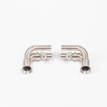 Load image into Gallery viewer, Porsche GT3 (2004-2018) 997 & 991 JCR Titanium Side Silencer Bypass (VALVED)