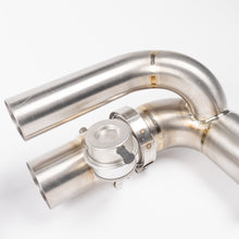 Load image into Gallery viewer, Porsche GT3 (2004-2018) 997 & 991 JCR Titanium Side Silencer Bypass (VALVED)