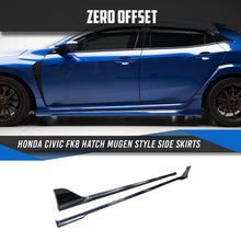 Load image into Gallery viewer, Mugen Style Side Skirts for Honda Civic FK8 Hatch 2017-2021