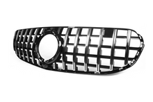 Load image into Gallery viewer, AMG Panamericana Style Grille for Mercedes-Benz GLC Class X253/C253 Coupe (Without Camera) - Sliver 2019-2022