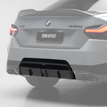 Load image into Gallery viewer, M Performance Style Pre Pregged Dry Carbon Fiber Rear Diffuser for BMW 2 Series Coupe G42 2021+
