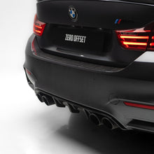 Load image into Gallery viewer, M Performance Style Pre Pregged Dry Carbon Fiber Rear Diffuser for BMW M3 F80 / M4 F82 F83 2014-2020
