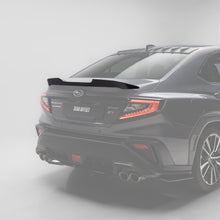 Load image into Gallery viewer, STI Low Profile Style Rear Ducklip Spoiler for Subaru WRX VB Sedan (To suit STI Style Trunk Spoiler) 2022+