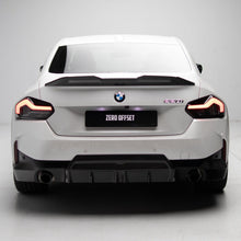 Load image into Gallery viewer, M Performance Style Pre Pregged Dry Carbon Fiber Rear Diffuser for BMW 2 Series Coupe G42 2021+