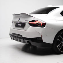 Load image into Gallery viewer, M Performance Style Pre Pregged Dry Carbon Fiber Rear Diffuser for BMW 2 Series Coupe G42 2021+