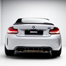 Load image into Gallery viewer, M Performance Style Carbon Fiber Rear Diffuser Pre-Pregged Dry Carbon Fiber for BMW M2 F87 2016-2021