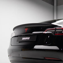 Load image into Gallery viewer, Performance Style Matte Carbon Spoiler for Tesla Model 3 2019+