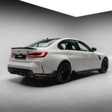 Load image into Gallery viewer, CS Style Pre Pregged Dry Carbon Fiber Spoiler for BMW 3 Series G20 / M3 G80 2020+