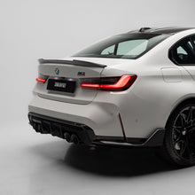 Load image into Gallery viewer, CS Style Pre Pregged Dry Carbon Fiber Spoiler for BMW 3 Series G20 / M3 G80 2020+