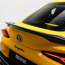 Load image into Gallery viewer, TRD Style Pre Pregged Dry Carbon Fibre Spoiler for Toyota Supra A90 2019+