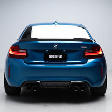 Load image into Gallery viewer, M Performance Style Carbon Fiber Rear Diffuser Pre-Pregged Dry Carbon Fiber for BMW M2 F87 2016-2021