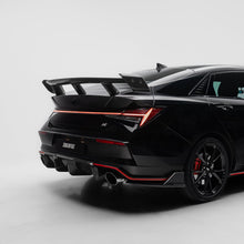 Load image into Gallery viewer, Carbon Fiber Rear Diffuser for Hyundai i30N Sedan / Elantra N Facelift 2024+