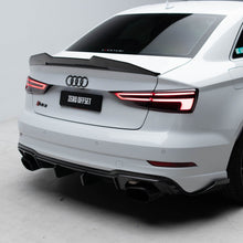Load image into Gallery viewer, PSM Style Pre Pregged Dry Carbon Fiber Spoiler for Audi A3/S3/RS3 8V Sedan 2013+