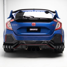 Load image into Gallery viewer, Mugen Style Rear Diffuser & Rear Spats for Honda Civic FK8 2017-2021