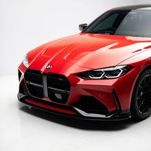Load image into Gallery viewer, BMW G80 G81 M3 / G82 G83 M4 Dry Carbon Fiber Front Lip for Adro Front Bumper V1 2020+