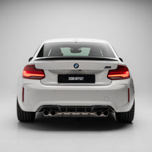 Load image into Gallery viewer, M Performance Style Carbon Fiber Rear Diffuser Pre-Pregged Dry Carbon Fiber for BMW M2 F87 2016-2021