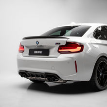 Load image into Gallery viewer, M Performance Style Carbon Fiber Rear Diffuser Pre-Pregged Dry Carbon Fiber for BMW M2 F87 2016-2021