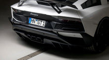 Load image into Gallery viewer, Lamborghini Aventador S (2017-2022) Novitec Diffuser Bars Rear Bumper (Carbon)