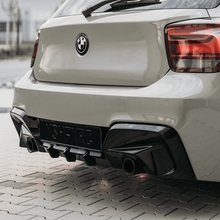 Load image into Gallery viewer, EVO-1 Rear Diffuser for BMW 1 Series F20 (Pre LCI) 2012-2015