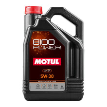 Load image into Gallery viewer, Motul 8100 Power 5W-30 100% Synthetic - ESTER