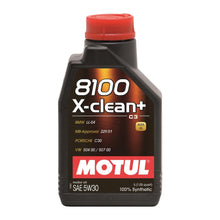 Load image into Gallery viewer, Motul 8100 X-clean+ 5W-30