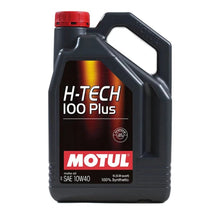 Load image into Gallery viewer, Motul H-Tech 100 Plus 10W-40 100% Synthetic Oil