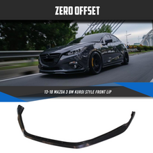 Load image into Gallery viewer, Kuroi Style Front Lip for Mazda 3 BM Sedan/Hatch 2013-2016