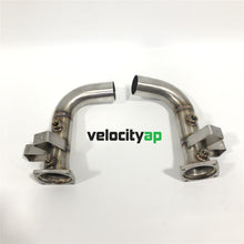Load image into Gallery viewer, Porsche 911 Turbo (2016-2019) 991.2 VelocityAP Cat Delete Race Pipes