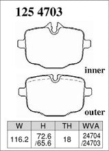 Load image into Gallery viewer, BMW M3 (2010-2024) G80 Dixcel M Type Brake Pads (Rear)