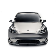 Load image into Gallery viewer, Tesla Model Y V2 Carbon Fiber Front Lip 2022-2024