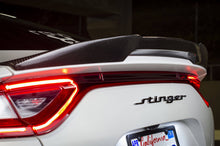 Load image into Gallery viewer, Kia Stinger Carbon Fiber Trunk Spoiler V1 2018+