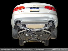 Load image into Gallery viewer, Audi S4 (2007-2009) B8 AWE Tuning Touring Edition Exhaust and Downpipe System