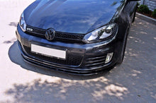 Load image into Gallery viewer, Volkswagen Golf GTI (2008-2012) Mk6 Maxton Design Front Splitter V2