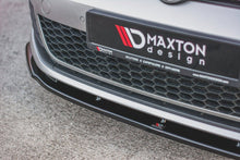 Load image into Gallery viewer, Volkswagen Golf GTI (2013-2017) Mk7 Maxton Design Front Splitter V1