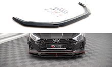 Load image into Gallery viewer, Hyundai I20 Mk3 Maxton Design Front Splitter V3