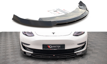 Load image into Gallery viewer, Tesla Model 3 (2017-2023) Maxton Design Front Splitter V3