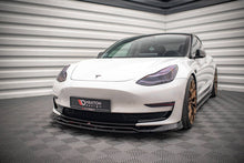 Load image into Gallery viewer, Tesla Model 3 (2017-2023) Maxton Design Front Splitter V3