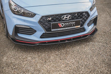 Load image into Gallery viewer, Hyundai I30 Mk3 Maxton Design Front Splitter V4