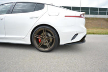 Load image into Gallery viewer, Kia Stinger Maxton Design Rear Side Splitters V1